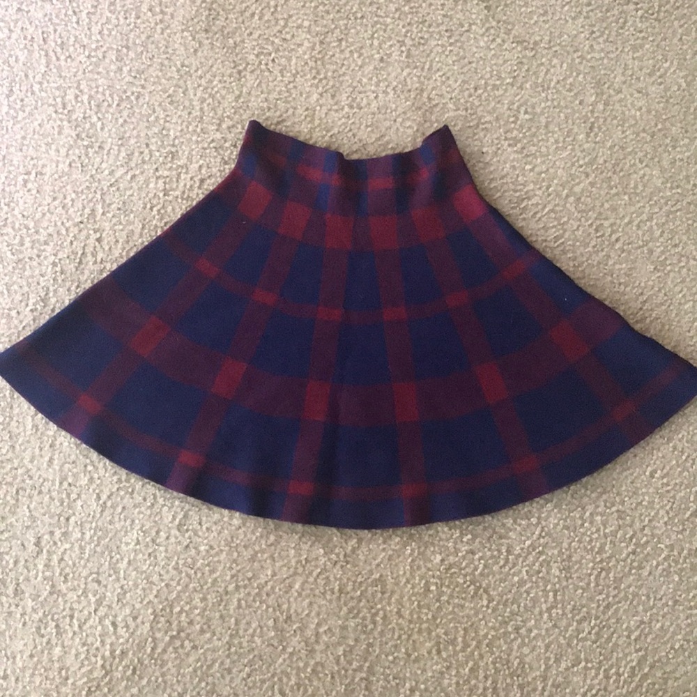 Plaid Skater Skirt